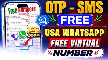 Get FREE Virtual Number For WhatsApp, Telegram & Gmail Verification | Unlimited Temp Numbers