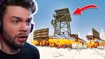 THEY BURNED DOWN MY BASE