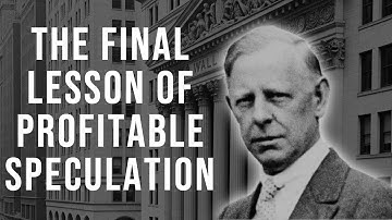 The Only Way to Win Big – Mastering the Impulse to Hold Too Long | Jesse Livermore