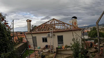 THE ROOF RENOVATION FINALLY BEGUN