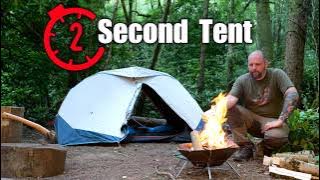 Solo Wild Camp in a Decathlon '2 Second Tent'