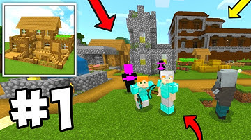 Block Crazy Robo World Mansion Multiplayer Survival Series - Walkthrough Gameplay Part 1