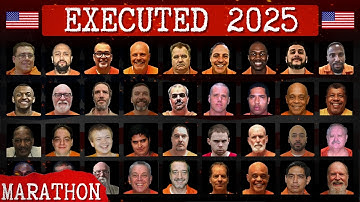 All Criminals Executed in the United States in 2025 | Last Words & Final Meals
