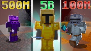 $1m vs $5,000,000,000 Mining setup! (Hypixel Skyblock)