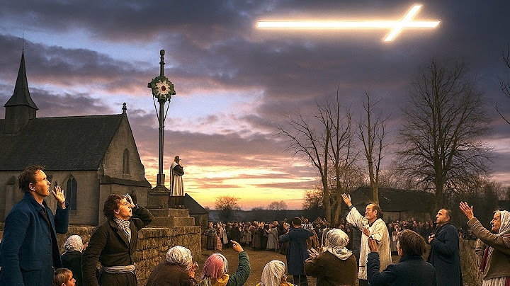 Luminous cross in the sky, multiple witnesses: mystery in Migné