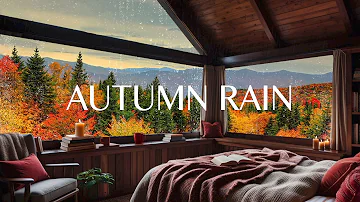 Autumn Rain Sounds for Sleeping & Studying | Soothing Nature Sounds (3 Hours)