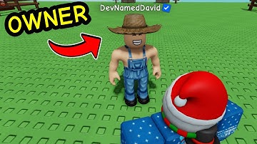 I Met the OWNER of Grow a Garden, and HE SAID THIS...