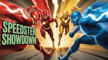 Flash vs Reverse Flash vs Zoom: Ultimate Speedster Battle Explained! ⚡ Who Is the Fastest?
