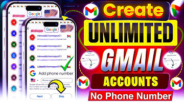 Unlimited Gmail Account Without Phone Verification | Unlimited Gmail Create Method 2025 Create Gmail