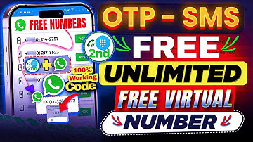Get FREE Virtual Number For WhatsApp, Telegram & Gmail Verification | Unlimited Temp Numbers