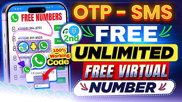 Get FREE Virtual Number For WhatsApp, Telegram & Gmail Verification | Unlimited Temp Numbers