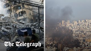 Israeli airstrike lands metres from Lebanon’s parliament in Beirut