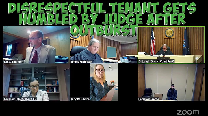Don't Even Look at Me Like That' - Judge Calls Out Tenant's Attitude Problem