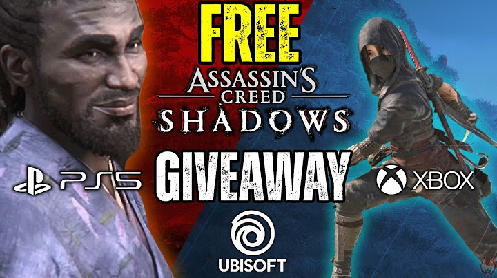 3X Assassins Creed Shadows Gamekeys/Copies GIVEAWAY!