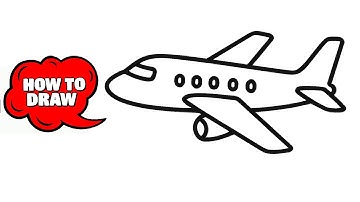 The 3 Simple Steps to Draw an Aeroplane Easily and Quickly