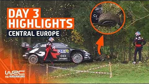 Day 3 Highlights | WRC Central European Rally 2025