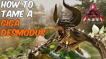 Hoe je een Gigadesmodus temt in Lost Colony in ARK Survival Ascended + complete handleiding voor ...