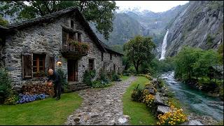 This Is Switzerland’s Most Isolated Village – With a 100m Waterfall