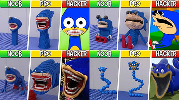 LEGO ALL Characters in Shin Sonic Tapes Season 2 (FULL COLLECTION #2) : Noob, Pro, HACKER!