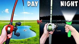 Day vs Night Fishing Challenge