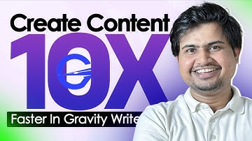 Create Blogs, Books, Images & More with AI! 🚀 | Gravity Write Digital Marketing Tool