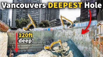 Why are They Digging a 120ft Deep Hole in Vancouver? (Insane Engineering)