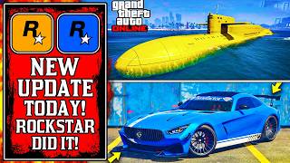 IT'S FINALLY HERE! The NEW GTA Online UPDATE Today! (New GTA5 Update)