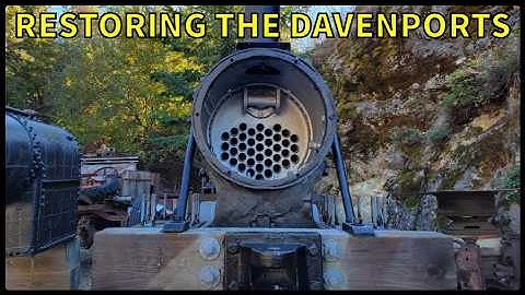 Ep 20 - Assembling a Steam Locomotive, Solo Timber Frame Engine-House Build