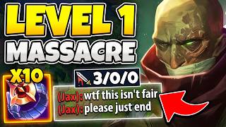 I GOT 106 AP AT LEVEL 2 WTF?! (LEVEL 1 TRIPLE KILL = GGWP)