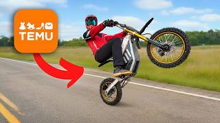 I Bought the Most Expensive Dirt Bike from TEMU!