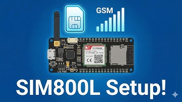 LilyGo T-call SIM800L ESP32 Tutorial: Aan de slag, instellen, verbinden met netwerk