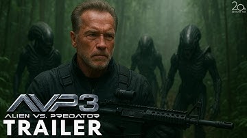 Alien vs. Predator 3 (2025) – First Trailer | Arnold Schwarzenegger | Concept