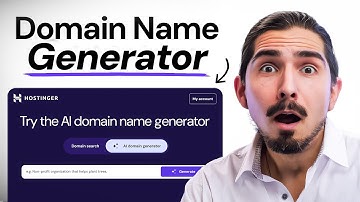 How to Choose a Domain Name in 2025 (AI Domain Generator Tutorial)