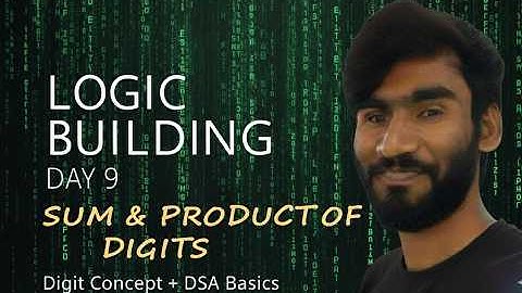 Day 9 – Sum & Product of Digits | Digit Logic Explained | Python & Java | DSA Basics | Coding