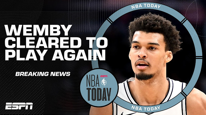 🚨 BREAKING NEWS 🚨 Victor Wembanyama CLEARED to return to basketball activities | NBA Today