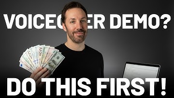 Boek geen demo voordat je dit hebt bekeken (geheimen van voice-overs)