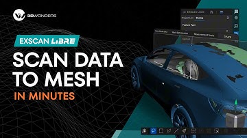 How to Post-Process Tesla Scan Data in EXScan Libre