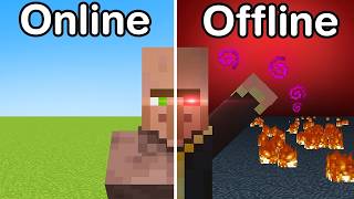 How Minecraft Mobs Act when you leave…