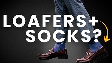 Hoe je sokken met loafers draagt ​​| Stijlgids voor heren