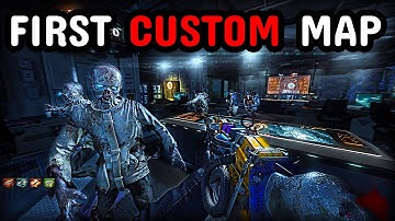 The First EVER Black Ops 2 CUSTOM ZOMBIES MAP...
