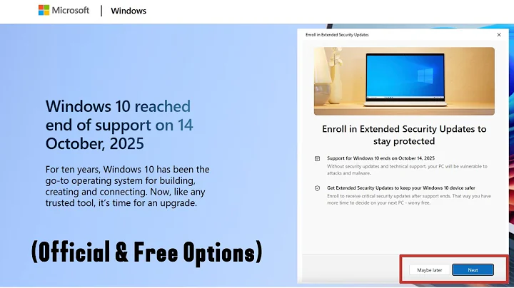 Windows 10 Support Ended: What You MUST Do Immediately to Stay Safe!