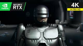 4K RoboCop Rogue City Unfinished Business Ultra Realistic Modded Unreal Engine 5 Cinematic Graphics