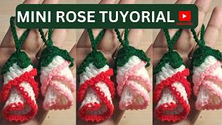 DIY Mini Rose Keychain - Simple & Cute