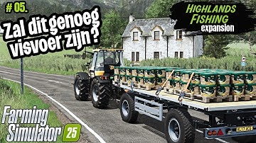 ZAL DIT GENOEG VISVOER ZIJN?  | Kinlaig | 3 | Highlands Fishing Expansion | FS25  NL/ENG  #fs25