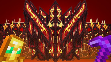 I Built the BIGGEST NETHER BASE in Minecraft!