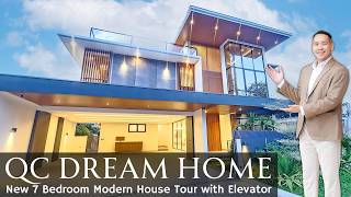 House Tour QC100 • 'This House is truly MEANT TO BE our 100th Quezon City Tour!' •7BR House for Sale