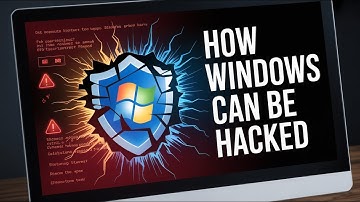 How a Windows OS Can Be Hacked: Real Attack Methods & Cybersecurity Tips #cybersecurity #hackers