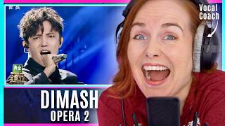 This Is Not Normal | Dimash - Opera 2 | Vocal Coach Reacts & Analysis