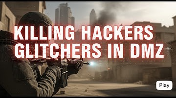 Killing Hackers in DMZ Under Map Glitched by Wall hacker 🎮