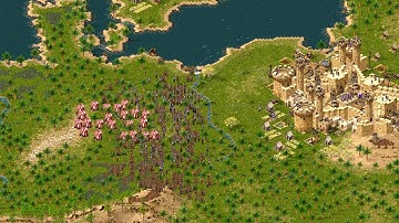 Epic 1v7 WAZIR (DEATHMATCH) - Stronghold Crusader Definitive Edition